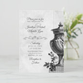 ヴィンテージエレガント園は全て自分の家に入って結婚いる 招待状 (スタンド正面)