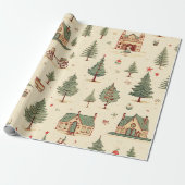 ヴィンテージエレガント型ラッピング紙 ラッピングペーパー (アンロールド)