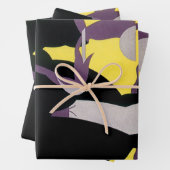 ヴィンテージエレガント女性アフタヌーンティーパーティー ラッピングペーパーシート (インサイチュ)