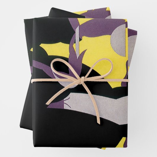 ヴィンテージエレガント女性アフタヌーンティーパーティー ラッピングペーパーシート (インサイチュ)