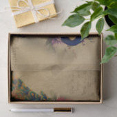 ヴィンテージエレガント孔雀 薄葉紙 (ギフト)