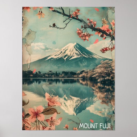 ヴィンテージエレガント山富士日本トラベル ポスター (正面)