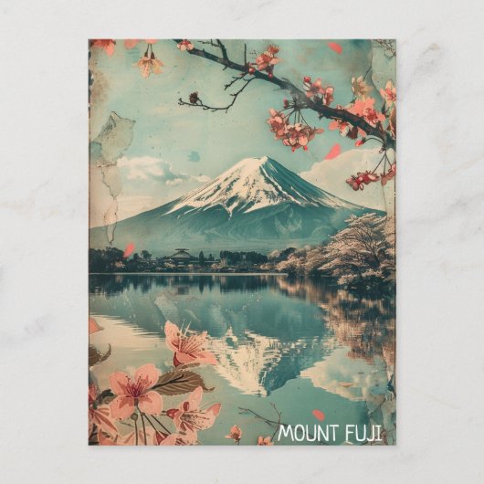 ヴィンテージエレガント山富士日本トラベル ポストカード (正面)