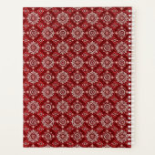 ヴィンテージエレガント房保幾何学模様 プランナー手帳 (裏面)