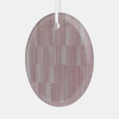 ヴィンテージエレガント抽象芸術の背景(美) ガラスオーナメント (正面左)