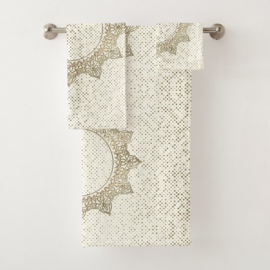 ヴィンテージエレガント曼荼羅 バスタオルセット (インサイチュ)