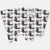 ヴィンテージエレガント最高のパパエバーレーベルパパポップコーン フェイバーボックス (見開き)