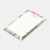 ヴィンテージエレガント植物園花 ポストイット (アングル)