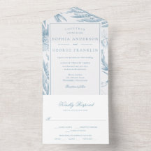 ヴィンテージエレガント植物性ほこりっぽい青