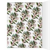 ヴィンテージエレガント植物性クリスマスバラ花 (内側(左))