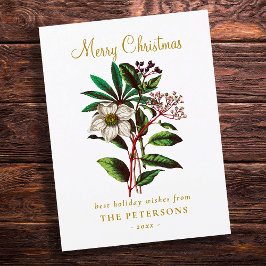 ヴィンテージエレガント植物性クリスマスバラ花