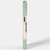 ヴィンテージエレガント植物性プリントの蓮 Case-Mate iPhoneケース (裏面 / 右)