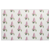 ヴィンテージエレガント植物紫薄紫花 ファブリック (ヤード)