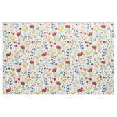 ヴィンテージエレガント植物花ケシ ファブリック (ヤード)