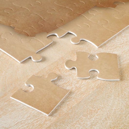 ヴィンテージエレガント歯科医師歯科助手ギフト ジグソーパズル (側面)