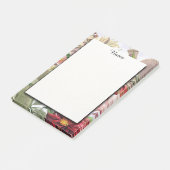 ヴィンテージエレガント水彩ワイルドフラワー ポストイット (アングル)