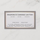 ヴィンテージエレガント法律事務所弁護士 名刺 (正面)