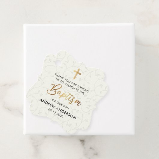 ヴィンテージエレガント洗礼 フェイバータグ (インサイチュ)