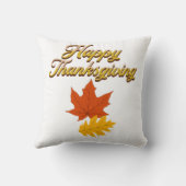 ヴィンテージエレガント秋の感謝祭 クッション (裏面)