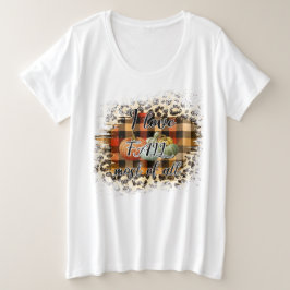 ヴィンテージエレガント秋ラブカボチャ プラスサイズTシャツ