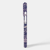 ヴィンテージエレガント紫ダマスク模様 Case-Mate iPhoneケース (裏面 / 左)