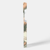 ヴィンテージエレガント花柄 iPhoneケース (左側面)