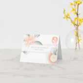 ヴィンテージエレガント葬儀 カード (黄色い花)