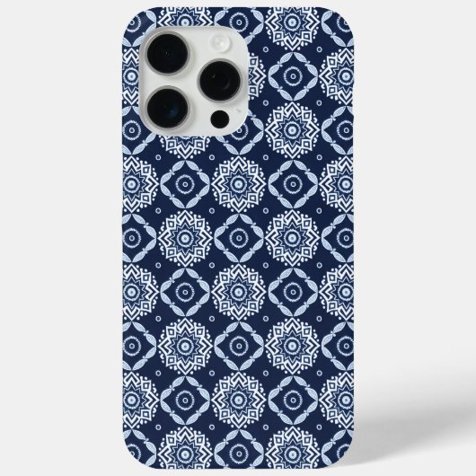 ヴィンテージエレガント装飾花柄 Case-Mate iPhoneケース (裏面)