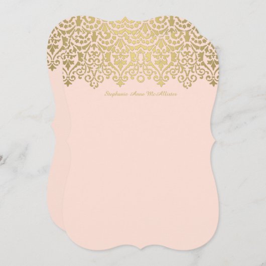 ヴィンテージエレガント赤面n金ゴールドレースフローラブライダル (正面/裏面)