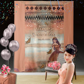 ヴィンテージエレガント銅キンセアニラの写真の背景 タペストリー