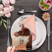 ヴィンテージエレガント銅バラアクリル系表番号 アクリル招待状