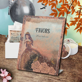 ヴィンテージエレガント銅バラキンセアニラビリーズ 台座サイン