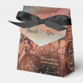 ヴィンテージエレガント銅バラキンセアニラビーフボックス フェイバーボックス (正面サイド)