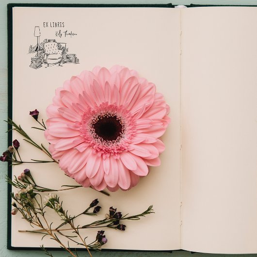 ヴィンテージエレガント静ルームカスタム図書館本 セルフインキングスタンプ