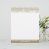 ヴィンテージエレガント頭 レターヘッド (スタンド正面)