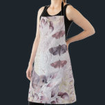 ヴィンテージエレガント鳥の植物エプロン エプロン<br><div class="desc">ヴィンテージエレガントエフエマラ紫の鳥と蝶のデザイン。このエプロンは柔らかいヴィンテージの外観で上品な贈り物を作る。Blackberry Boulevardによって設計。</div>