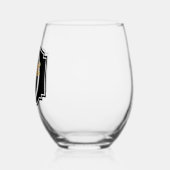 ヴィンテージエレガント、魔法ビクトリアンの童話 ステムなしワイングラス (左)