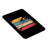 ヴィンテージエレキギターファンク音楽愛好家ギフト マグネット (右側)