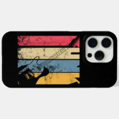 ヴィンテージエレキギターファンク音楽愛好家ギフト Case-Mate iPhoneケース (裏面 (横))