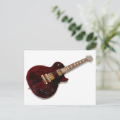 ヴィンテージエレキギター ポストカード (スタンド正面)