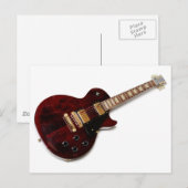 ヴィンテージエレキギター ポストカード (正面/裏面)