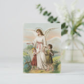 ヴィンテージエンゲルシュッツェンゲルウントズウェイキンダー ポストカード (スタンド正面)