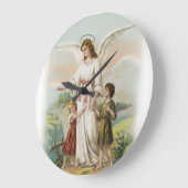 ヴィンテージエンゲルシュッツェンゲルウントズウェイキンダー ラージ壁時計 (傾斜)