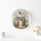 ヴィンテージエンゲルシュッツェンゲルウントズウェイキンダー ラージ壁時計 (ホーム)