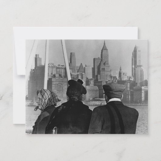 ヴィンテージエンゲージメントデザイン 案内状 (正面)