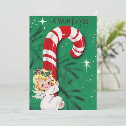 ヴィンテージエンジェルがキャンディケーンに持ち込む シーズンカード (スタンド正面)