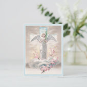 ヴィンテージエンジェルとイースタークロス ポストカード (スタンド正面)