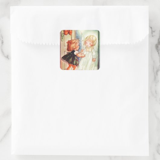 ヴィンテージエンジェルアットザドア スクエアシール (バッグ)