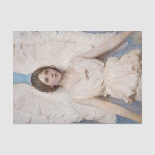 ヴィンテージエンジェルアボットハンドラーソンThayer Decopage 薄葉紙 (正面)