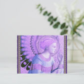 ヴィンテージエンジェルアートワーク ポストカード (スタンド正面)